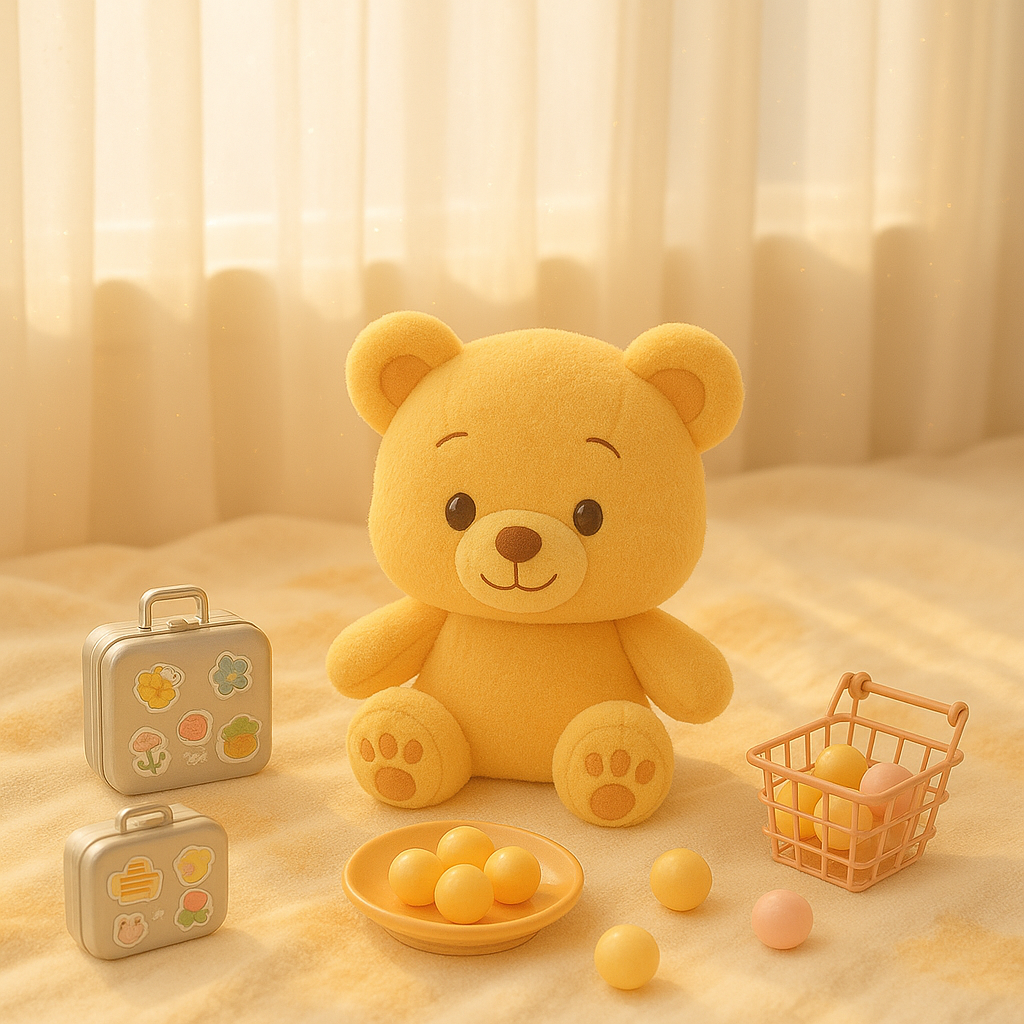 A-【Kawaii Lucky Scoop Suitcase Set】- Edición de 14"