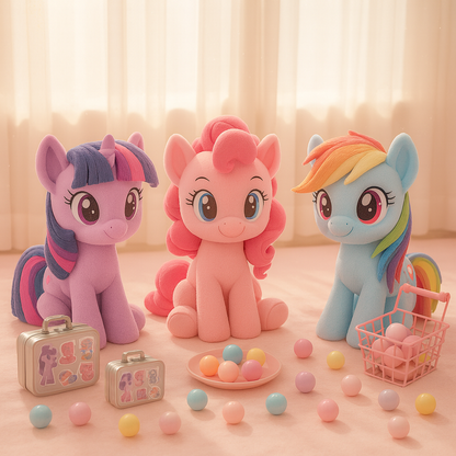 A-【Kawaii Lucky Scoop Suitcase Set】- Edición de 14"