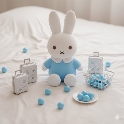 A-【Kawaii Lucky Scoop Suitcase Set】- Edición de 14"